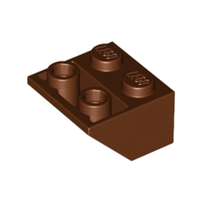 LEGO 4211221 TUILE 2X2/45 INV - REDDISH BROWN