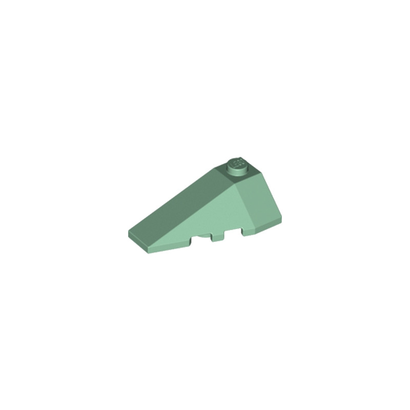 LEGO 6187609 LEFT ROOF TILE 2X4 W/ANGLE - SAND GREEN