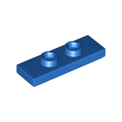 LEGO 6231513 PLATE 1X3 W/ 2 KNOBS - BLUE