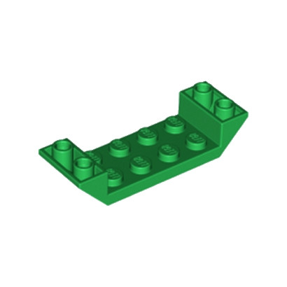 LEGO 6231514 ROOF TILE 2X6 45 DEG - DARK GREEN