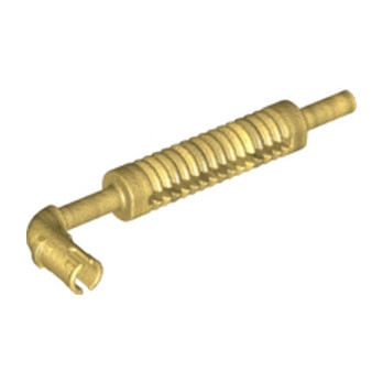 LEGO 6289765 EXHAUST PIPE W/ SNAP - WARM GOLD