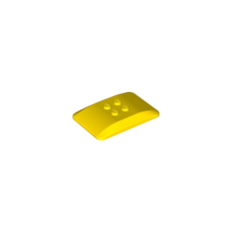 LEGO 6411333 TOIT 4X6X2 2/3 - JAUNE