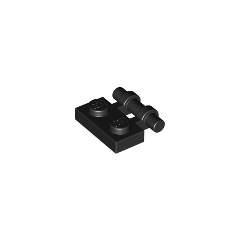 LEGO 4140588 PLATE 1X2 W. STICK 3.18 - NOIR