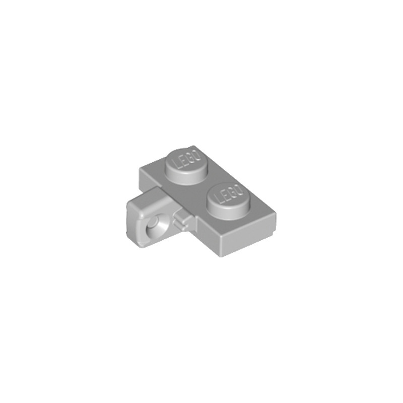 LEGO 6266251 PLATE 1X2 W. STUB/VERTICAL - MEDIUM STONE GREY