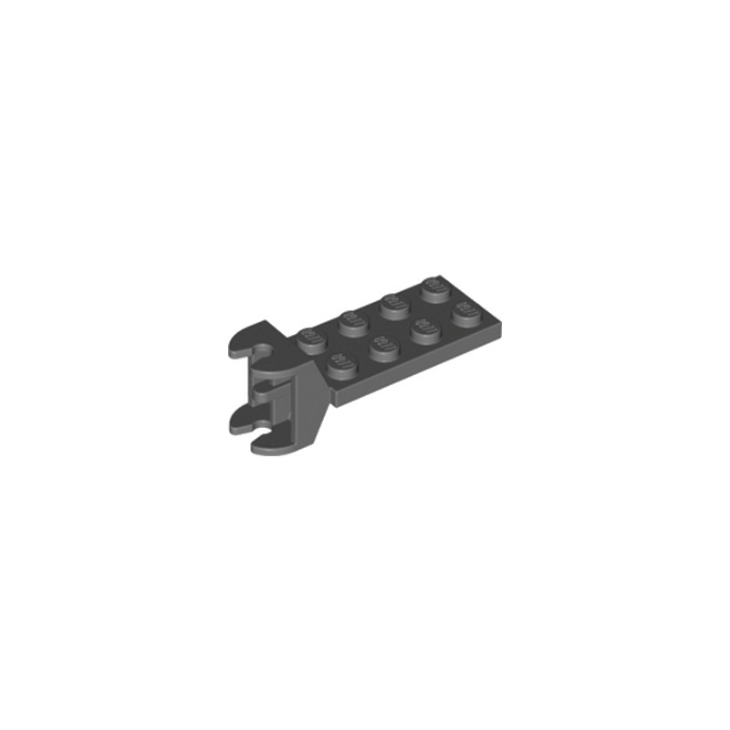 LEGO 4265486 PLATE 2X4 ACROSS HINGE - DARK STONE GREY