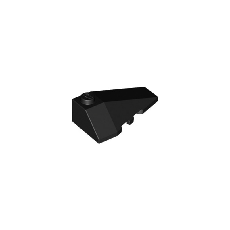 LEGO 6040298 RIGHT ROOF TILE 2X4 W/ANGLE - BLACK