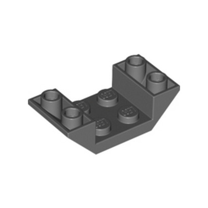 LEGO 4211076 ROOF TILE 2X4 INV. - DARK STONE GREY