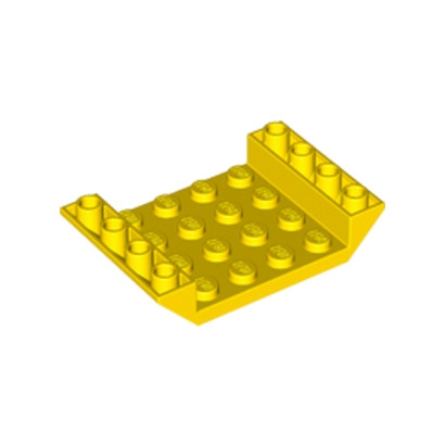 LEGO 4549996  INV. ROOF TILE 4X6, 3XØ4.9 - JAUNE