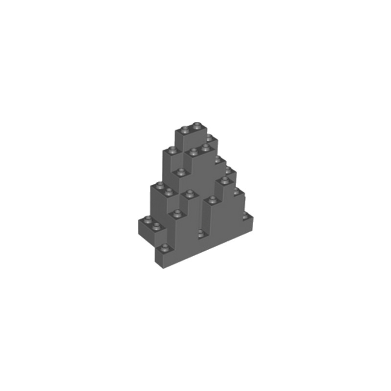 LEGO 4216709 ROCHER MONTAGNE 3X8X7 - DARK STONE GREY