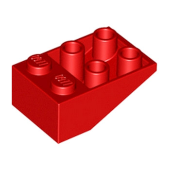 LEGO 4500462 ROOF TILE 2X3/25° INV. - RED