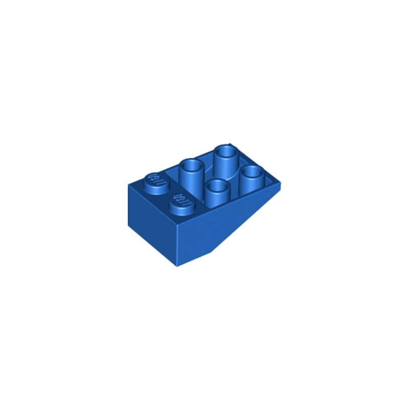 LEGO 374723 TUILE 2X3/25° INV. - BLEU