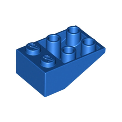 LEGO 4509443 ROOF TILE 2X3/25° INV. - BLUE