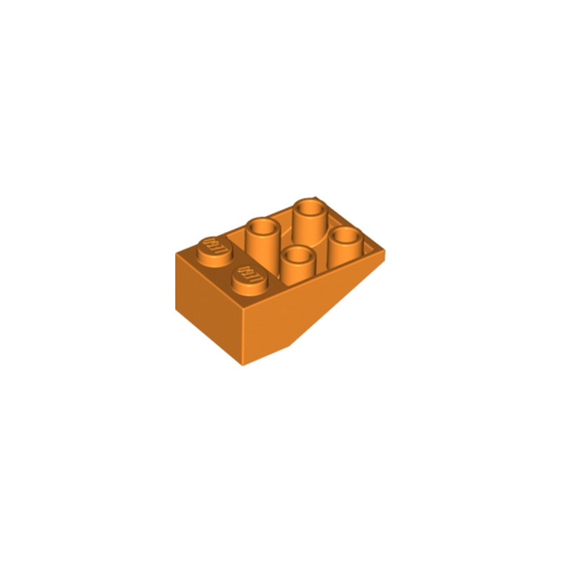 LEGO 4121737 ROOF TILE 2X3/25° INV. - ORANGE
