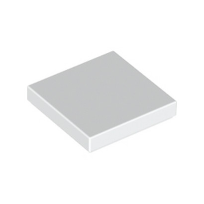 LEGO 306801 FLAT TILE 2X2 - WHITE