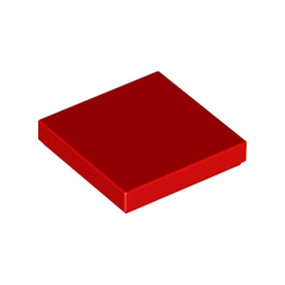 LEGO 306821 PLATE LISSE 2X2 - ROUGE