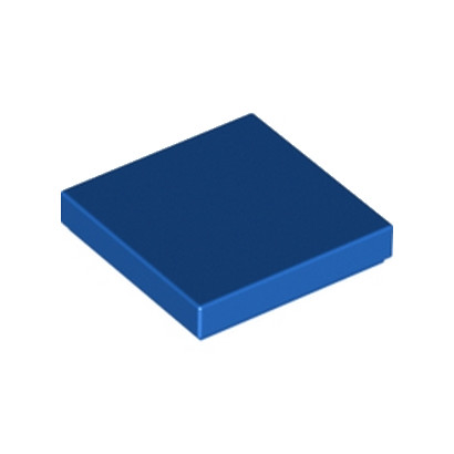 LEGO 306823 FLAT TILE 2X2 - BLUE