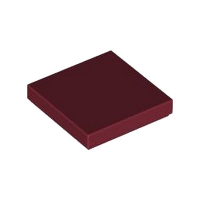 LEGO 4539105 PLATE LISSE 2X2 - NEW DARK RED