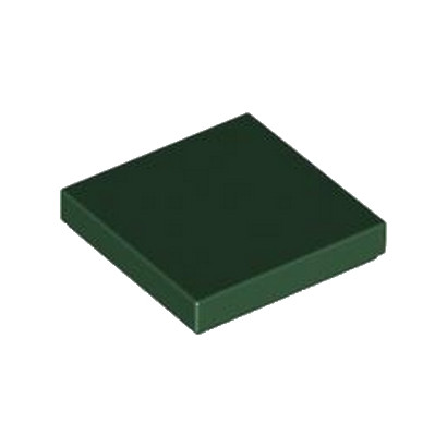 LEGO 4528778 PLATE LISSE 2X2 - EARTH GREEN