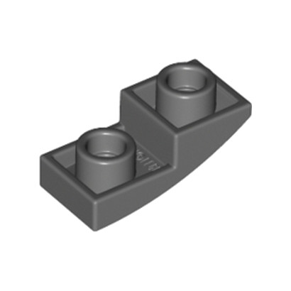 LEGO 6215212 DOME INV. 1X2X2/3 - DARK STONE GREY