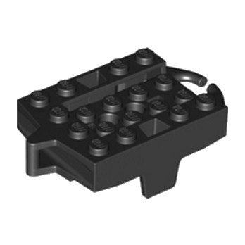 LEGO 6203523 CHASSIS 4X5, FOR RAIL - BLACK
