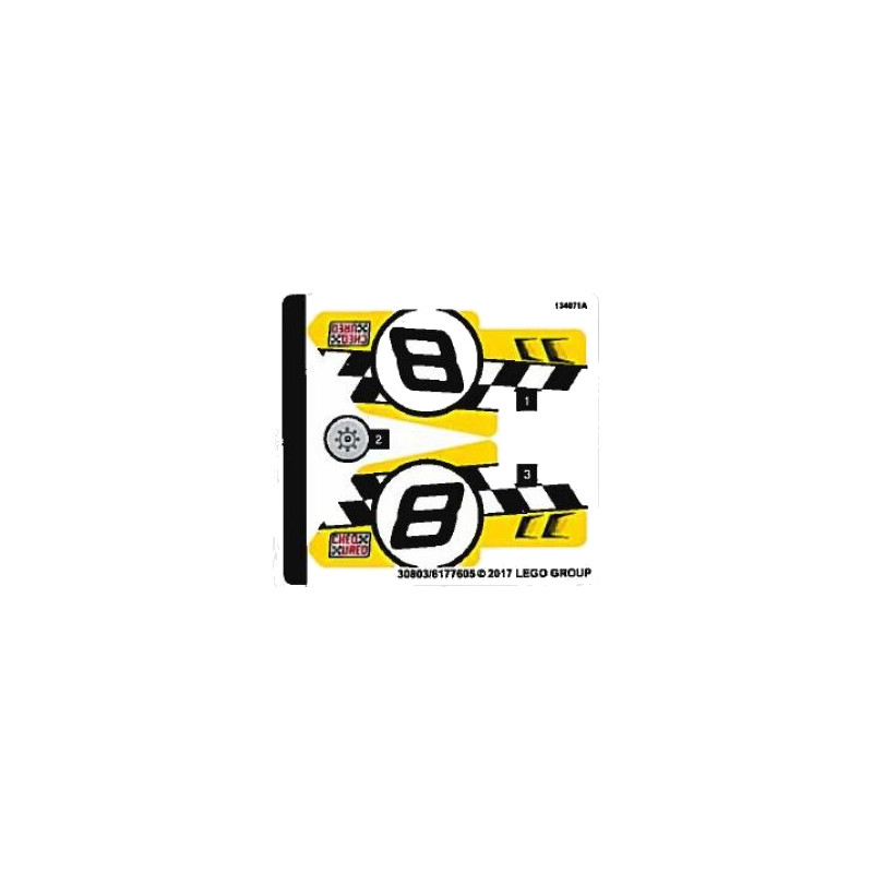 Stickers / Autocollant Lego Technic 42058
