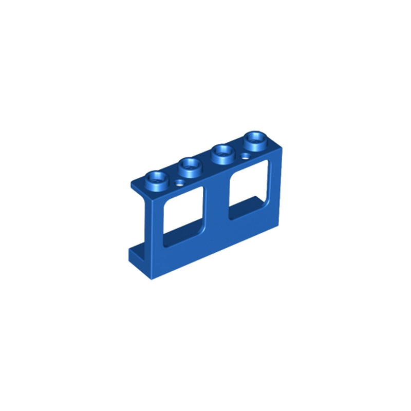 LEGO 6207688 WALL W/WINDOW W.RADIUS 1X4X2 - BLUE