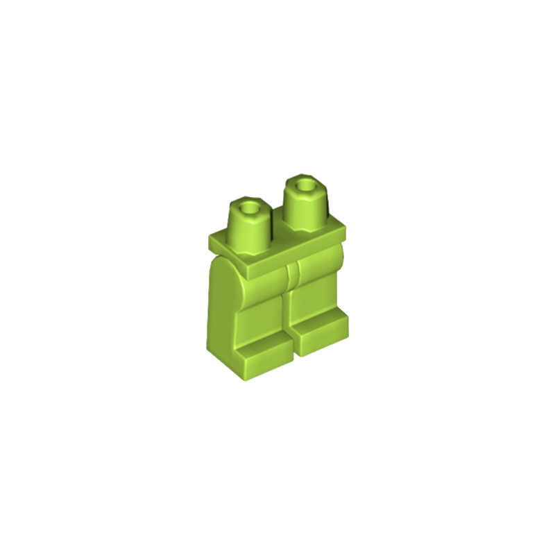 LEGO 6125731 JAMBE - BRIGHT YELLOWISH GREEN