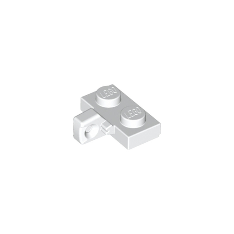 LEGO 6266253 PLATE 1X2 W. STUB/VERTICAL - WHITE