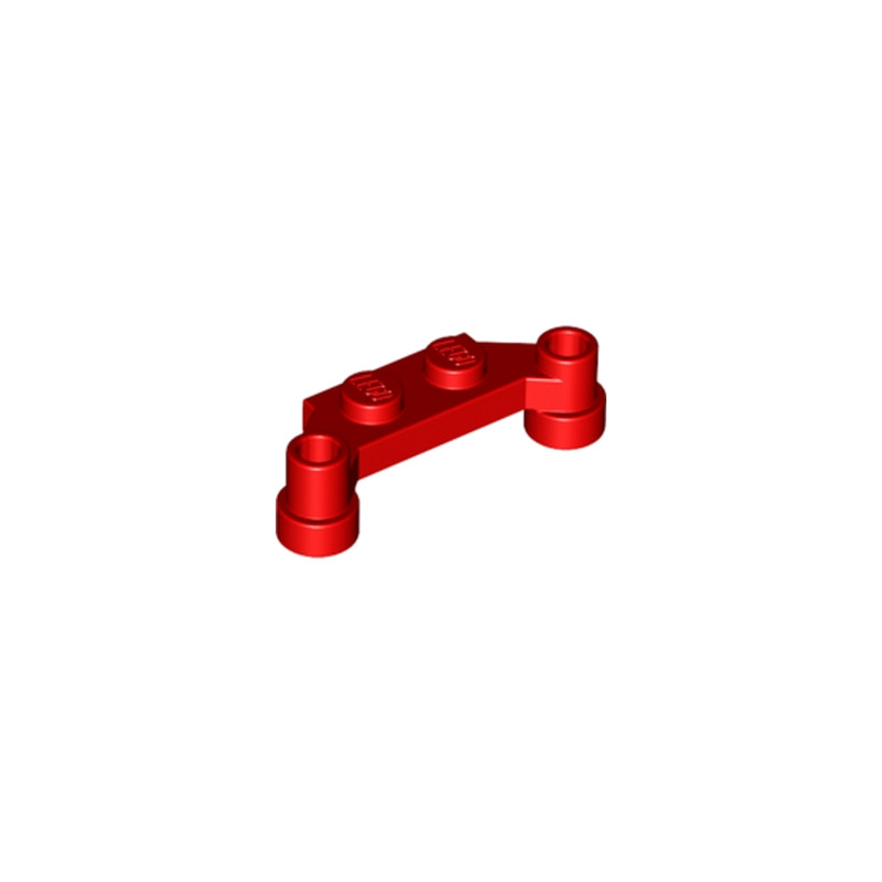 LEGO 6218227 PLATE 1X4 SPLIT-LEVEL - ROUGE