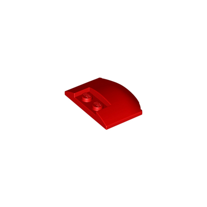 LEGO 6204665 W. BOW 3X4X2/3 W. KNOBS - RED