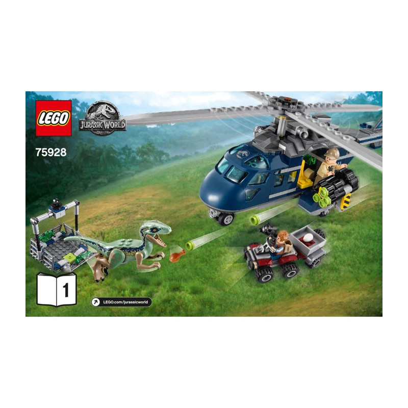 Notice / Instruction Lego  Jurassic World 75928