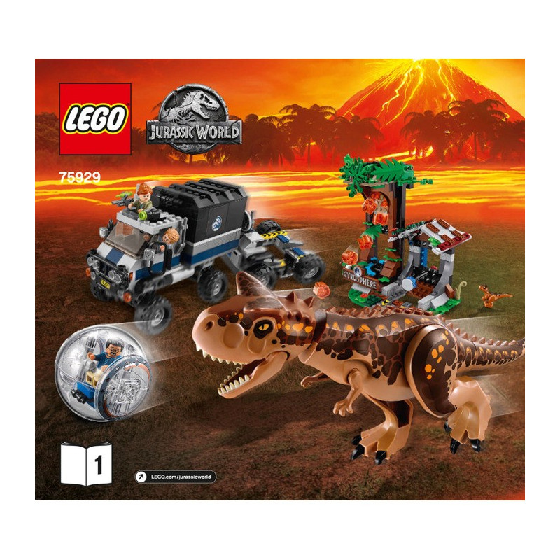 Notice / Instruction Lego  Jurassic World 75929