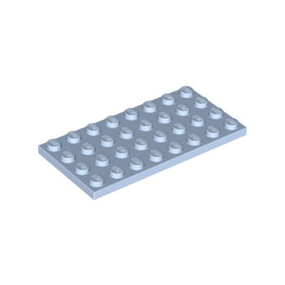 LEGO 6056280 PLATE 4X8 - LIGHT ROYAL BLUE