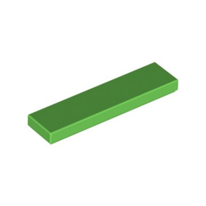 LEGO 6195267 PLATE LISSE 1X4 - BRIGHT GREEN