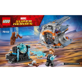 Instruction Lego Super Heroes 76102