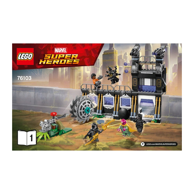 Instruction Lego Super Heroes 76103