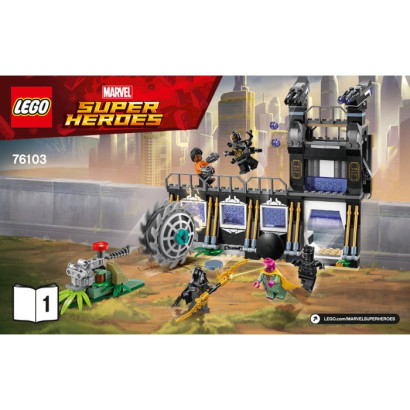 Notice / Instruction Lego Super Heroes 76103