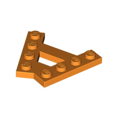 LEGO 6224699 PLATE (A) 4M 45° - ORANGE