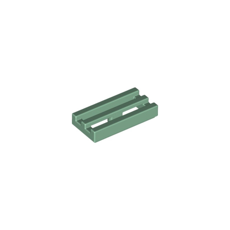 LEGO 6223126 GRILLE 1X2 - SAND GREEN