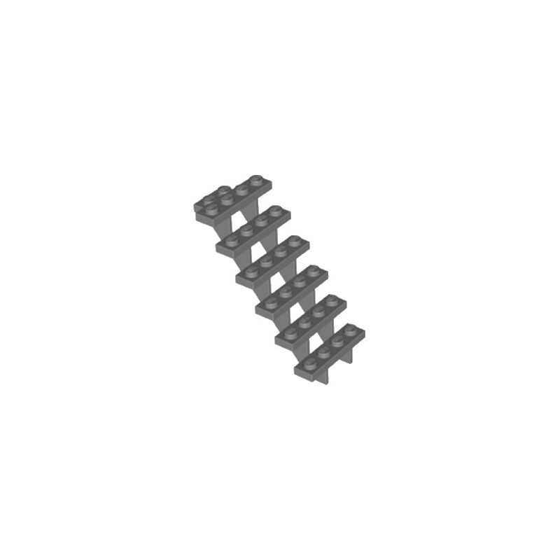 LEGO 4279270 ESCALIER 7x4x6 - DARK STONE GREY