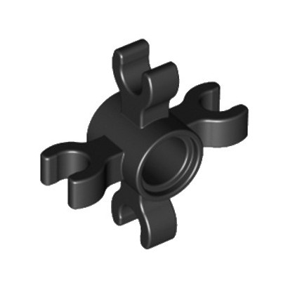 LEGO 6320293 SUPPORT ROND 4 ACCROCHES - BLACK