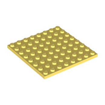 LEGO 6223623 PLATE 8X8 - COOL YELLOW