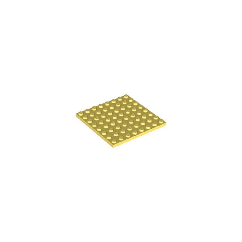 LEGO 6223623 PLATE 8X8 - COOL YELLOW