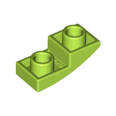 LEGO 6210413 DOME INV. 1X2X2/3 - BRIGHT YELLOWISH GREEN