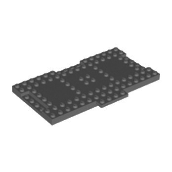 LEGO 6112762 PLATE 8X16X6,4 MM - DARSTONE GREY