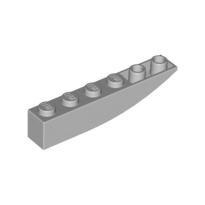 LEGO 6132260 BRIQUE 1X6 W BOW, REV. - MEDIUM STONE GREY