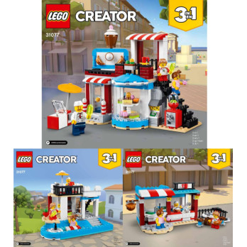 Notice / Instruction Lego Creator - 31077