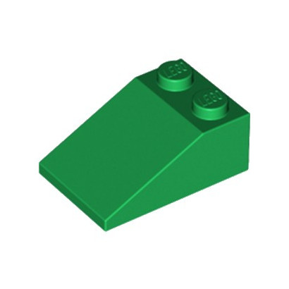 LEGO 6226928 TUILE 2X3/25° - DARK GREEN
