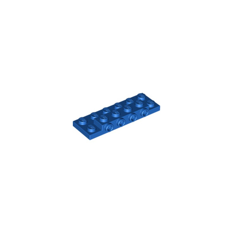 LEGO  6102539 PLATE 2X6X23 W 4 HOR. KNOB - BLUE