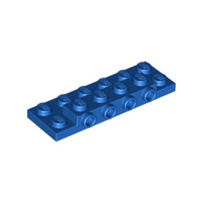 LEGO  6102539 PLATE 2X6X23 W 4 HOR. KNOB - BLUE